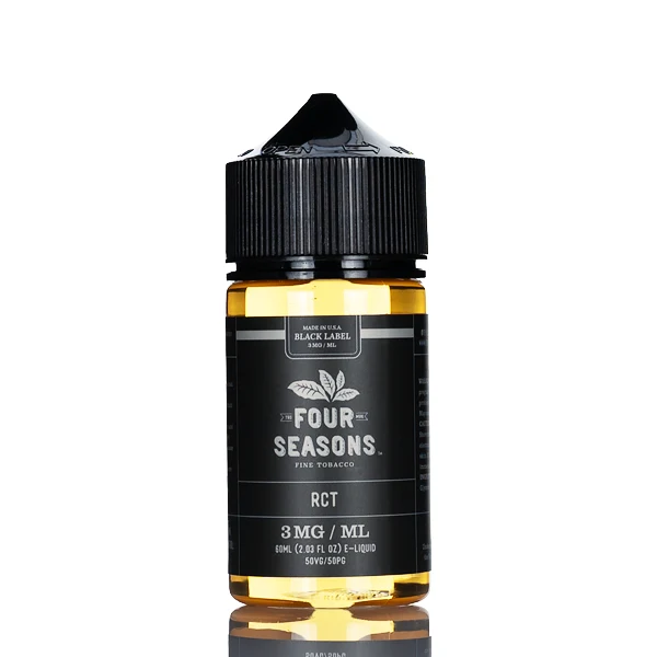 Four Seasons E-liquids - Black Label - RCT - 60ml