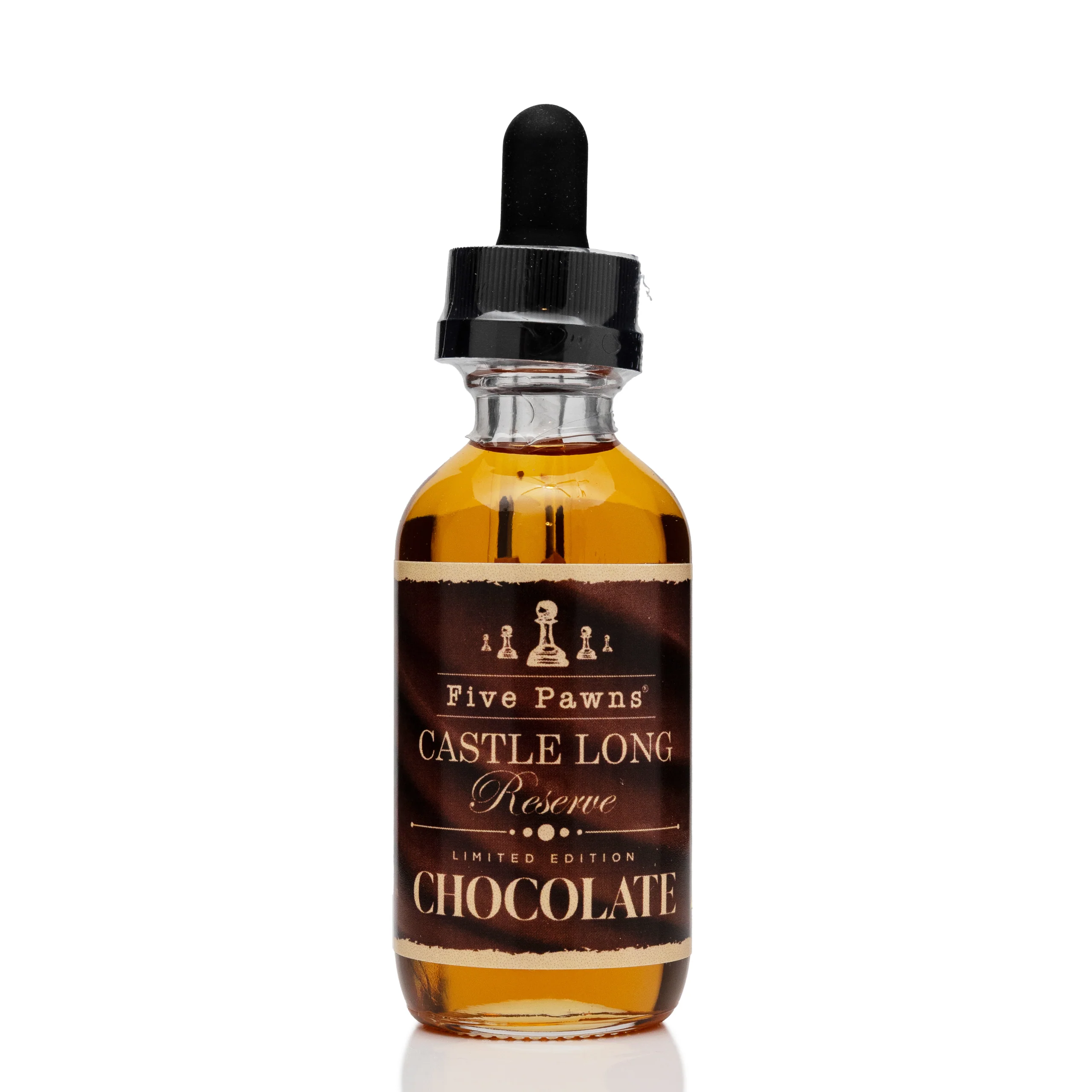 Five Pawns E-Liquid - Castle Long Reserve Chocolate Edition - 60mL