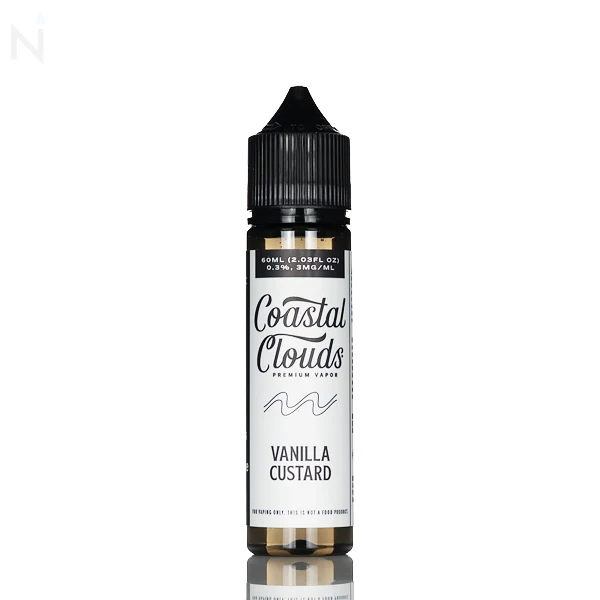 Coastal Clouds E-Liquid - Vanilla Custard - 60mL