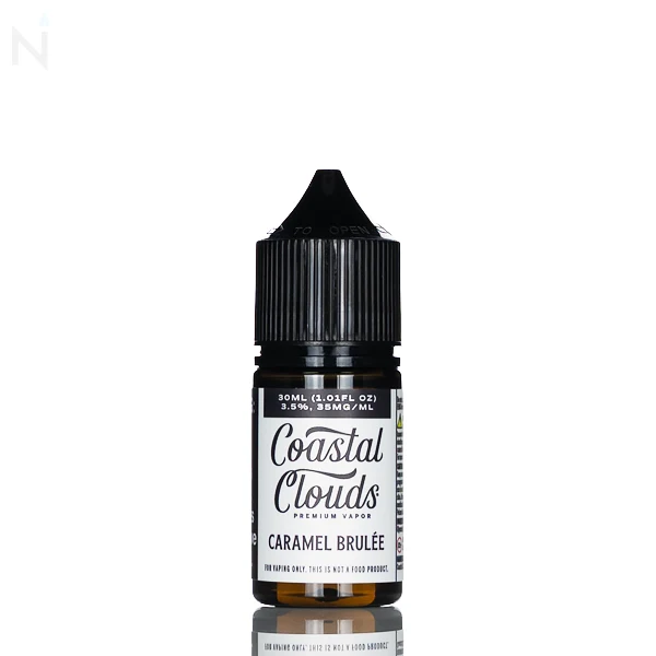 Coastal Clouds Salt - Caramel Brulee - 30ml