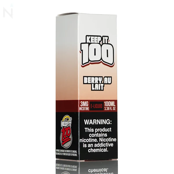 Keep It 100 - Berry Au Lait - 100mL