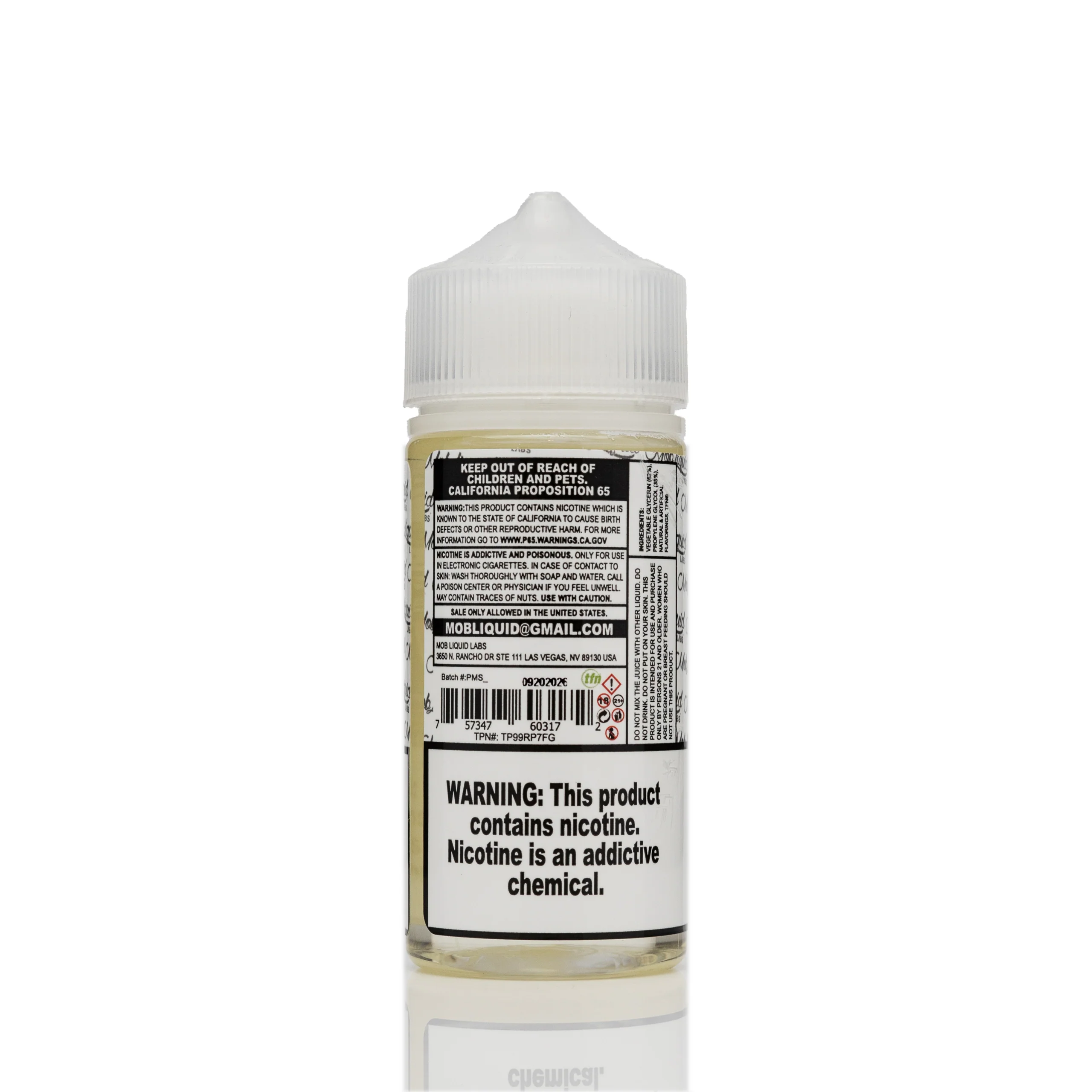 Mob Liquid - PMS (Peach Mango Strawberry) - 100mL