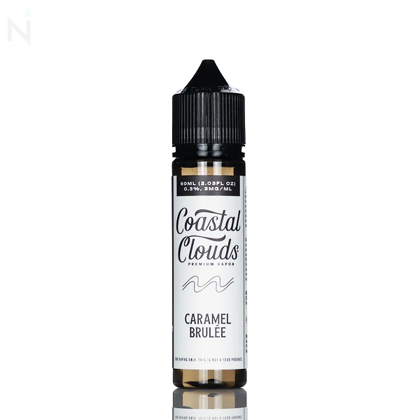 Coastal Clouds E-Liquid - Caramel Brulee - 60ml