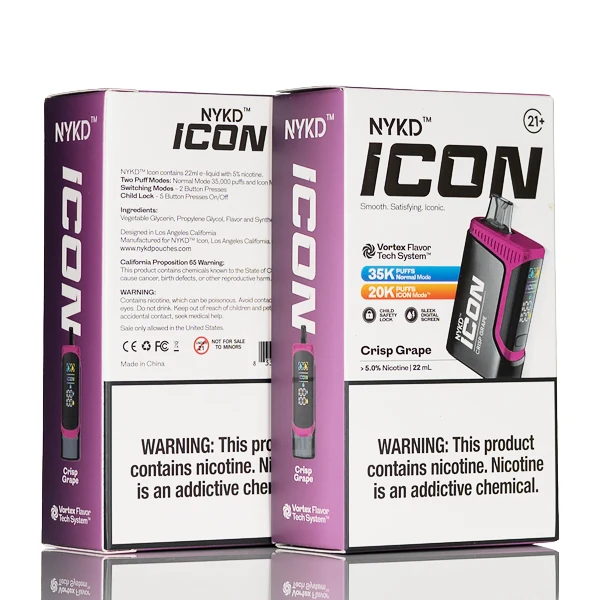 NYKD Icon 35k 35000 Puffs Disposable Vape - 22mL