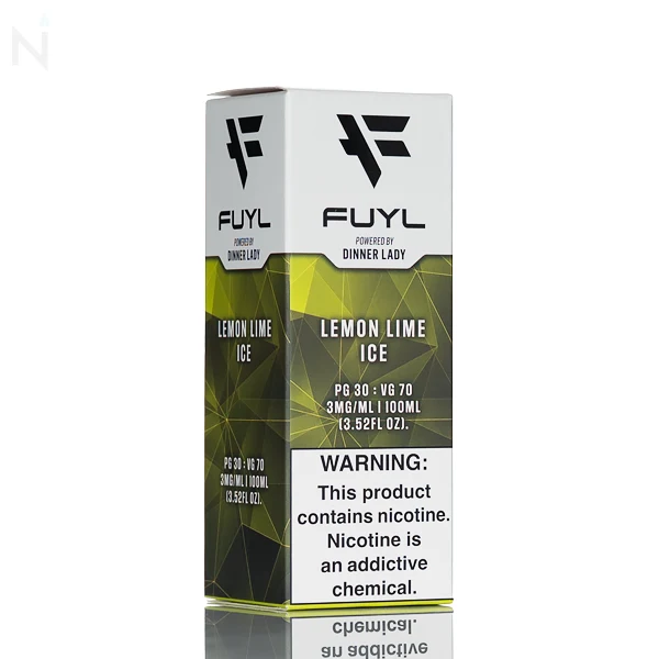 FUYL E-Liquid - Lemon Lime Ice - 100ml