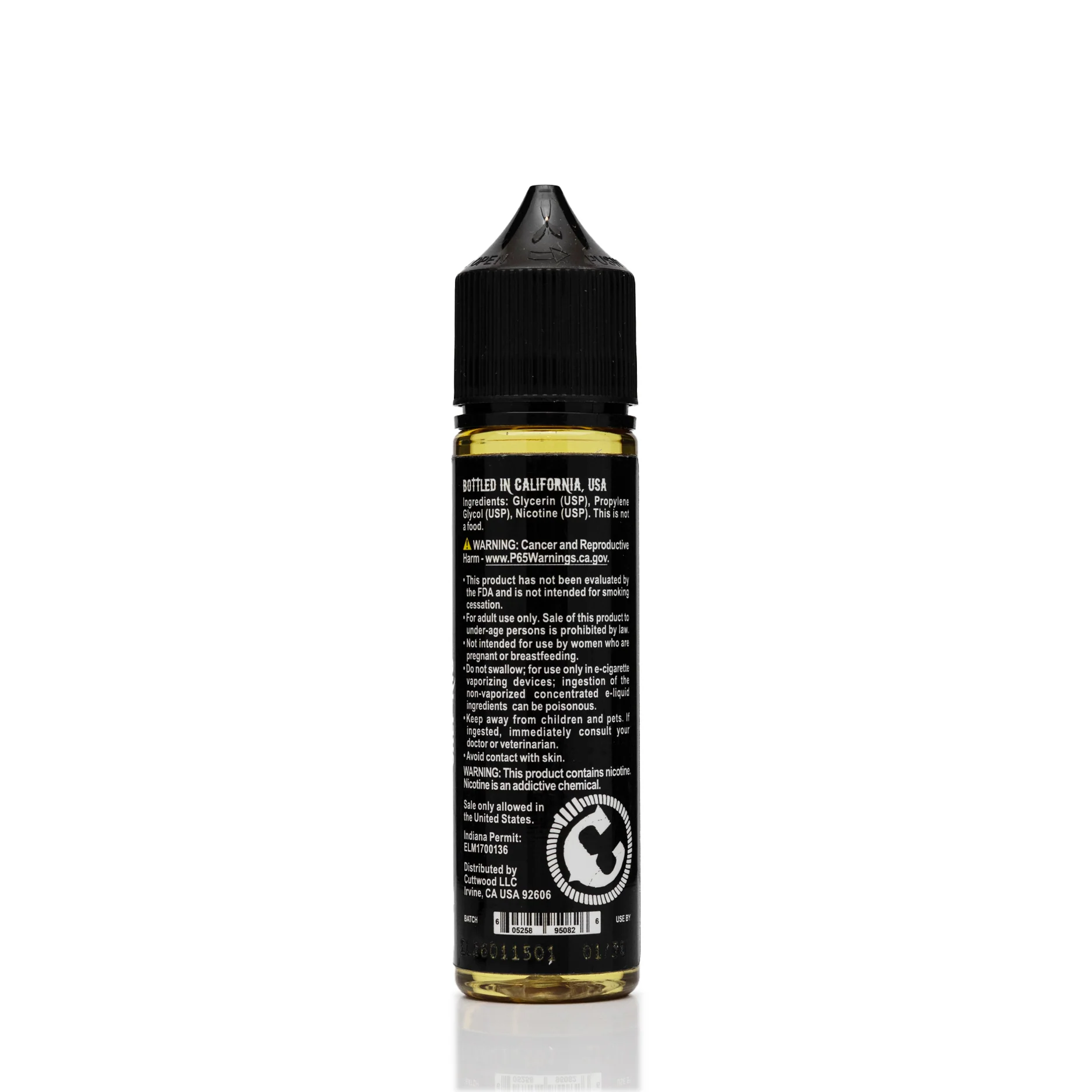 Cuttwood Salt Nic - Clear - 60ml