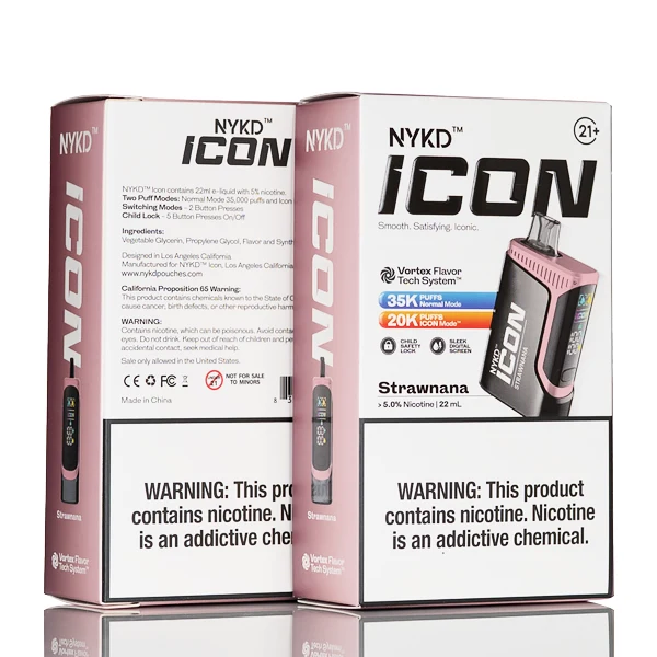 NYKD Icon 35k 35000 Puffs Disposable Vape - 22mL