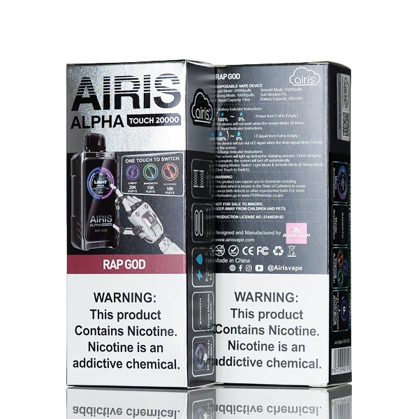 Airis Alpha Touch 20K Puffs Disposable