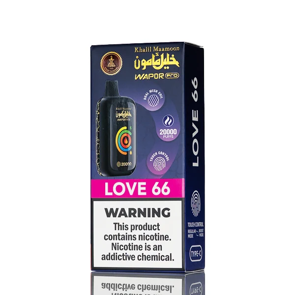 Khalil Maamoon Wapor Pro 20K Disposable Vape - 20mL