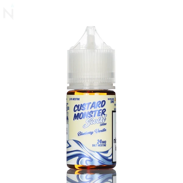 Custard Monster Salt - 蓝莓香草漩涡