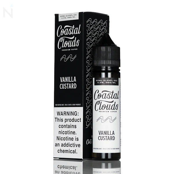 Coastal Clouds E-Liquid - Vanilla Custard - 60mL