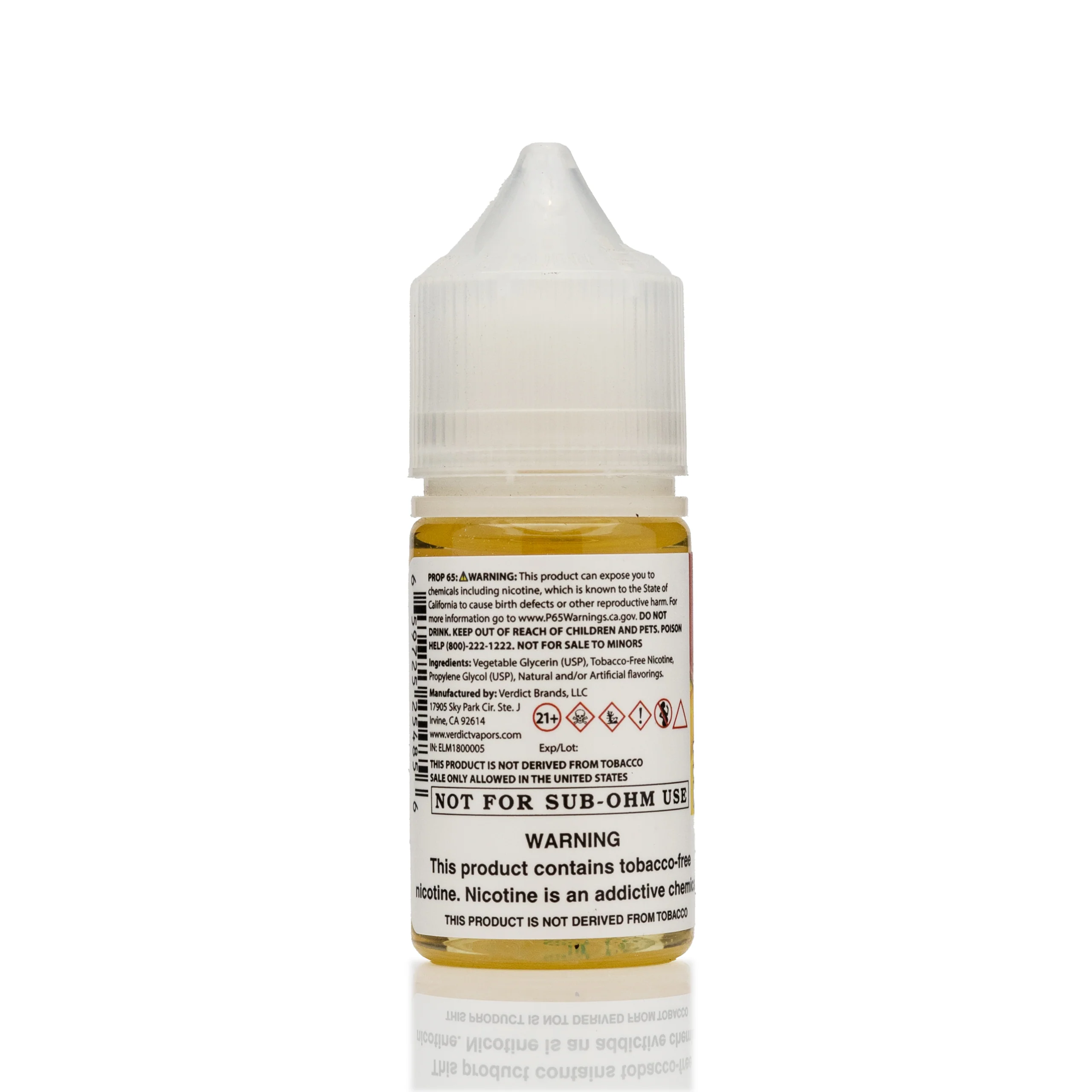 Mega Salt Nic E-Liquid - Mango Rush - 30mL