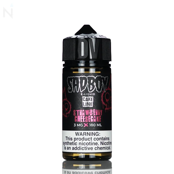 Sadboy E-Liquid - Strawberry Cheesecake - 100ml