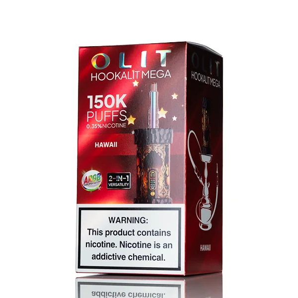 Olit Hookalit Mega 200K Puffs Disposable - 80mL